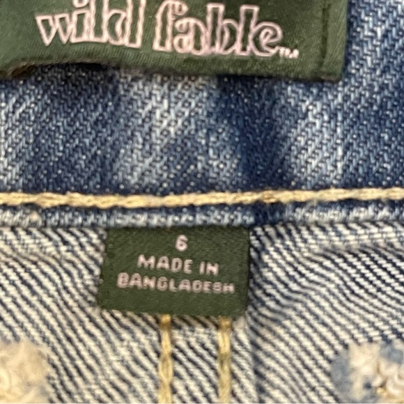 Wild Fable Denim Skirt size 6 - Picture 7 of 8